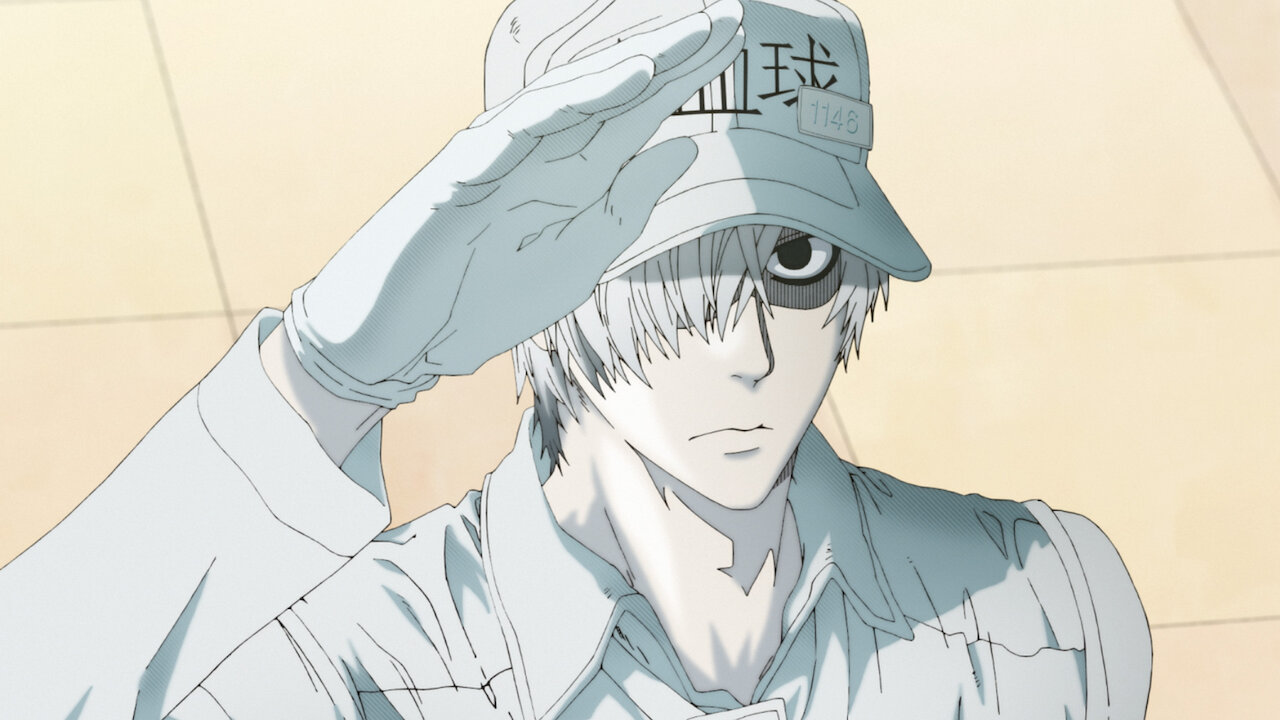 pix White Blood Cell Anime Boy cells at work netflix